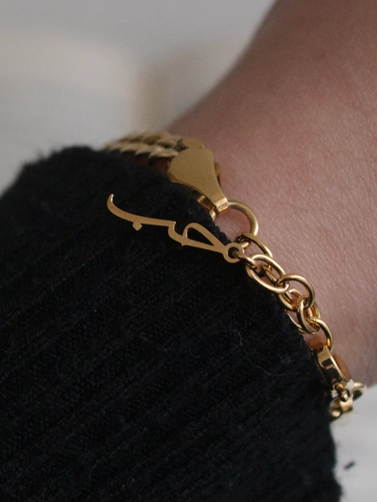 Bracelet Torsadée Amour